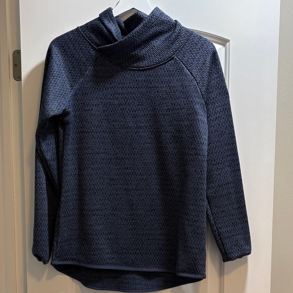 Columbia Dark Blue Cowl Neck Sweater